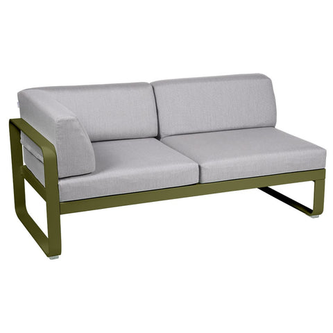 Módulo izquierdo esquina BELLEVIE 2 plazas. Fermob. Compra online mobiliario exterior e interior, Rincón del Mueble RDM Madrid España. Colección modular para sofá