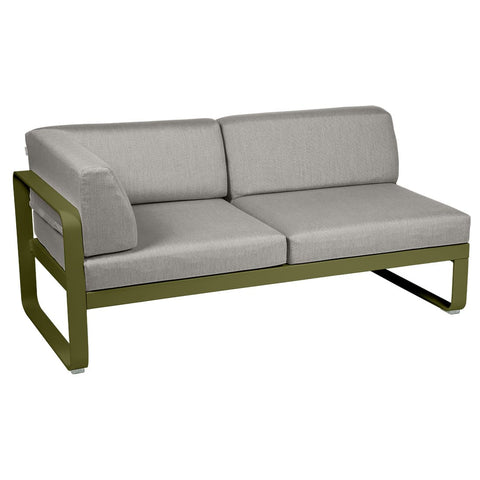 Módulo izquierdo esquina BELLEVIE 2 plazas. Fermob. Compra online mobiliario exterior e interior, Rincón del Mueble RDM Madrid España. Colección modular para sofá