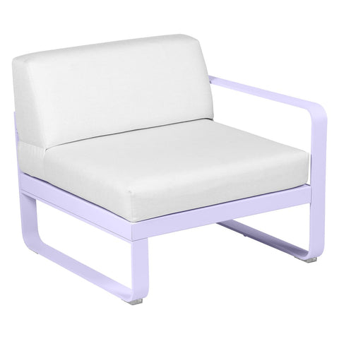 Módulo derecho BELLEVIE 1 plaza. Rincón del Mueble RDM Madrid España. Colección Bellevie de la marca FERMOB. Comprar online mobiliario exterior e interior Fermob.