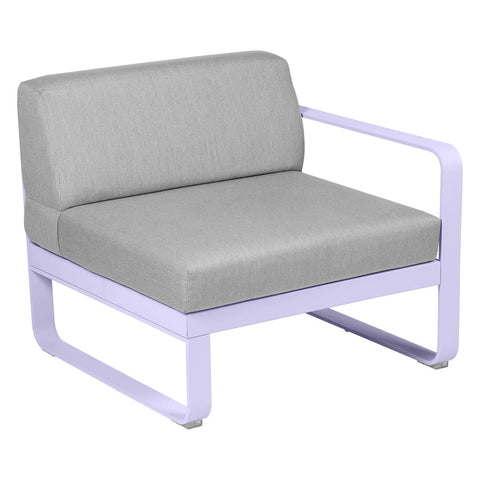 Módulo derecho BELLEVIE 1 plaza. Rincón del Mueble RDM Madrid España. Colección Bellevie de la marca FERMOB. Comprar online mobiliario exterior e interior Fermob.