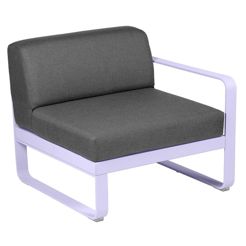 Módulo derecho BELLEVIE 1 plaza. Rincón del Mueble RDM Madrid España. Colección Bellevie de la marca FERMOB. Comprar online mobiliario exterior e interior Fermob.