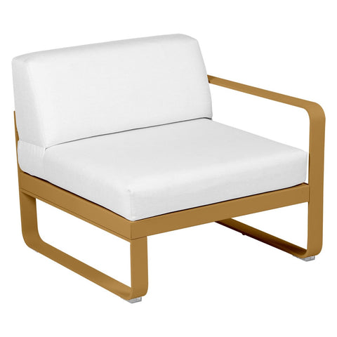 Módulo derecho BELLEVIE 1 plaza. Rincón del Mueble RDM Madrid España. Colección Bellevie de la marca FERMOB. Comprar online mobiliario exterior e interior Fermob.
