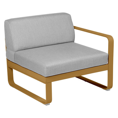 Módulo derecho BELLEVIE 1 plaza. Rincón del Mueble RDM Madrid España. Colección Bellevie de la marca FERMOB. Comprar online mobiliario exterior e interior Fermob.