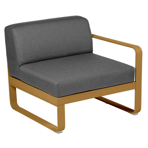 Módulo derecho BELLEVIE 1 plaza. Rincón del Mueble RDM Madrid España. Colección Bellevie de la marca FERMOB. Comprar online mobiliario exterior e interior Fermob.
