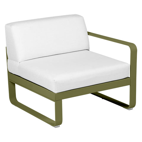 Módulo derecho BELLEVIE 1 plaza. Rincón del Mueble RDM Madrid España. Colección Bellevie de la marca FERMOB. Comprar online mobiliario exterior e interior Fermob.
