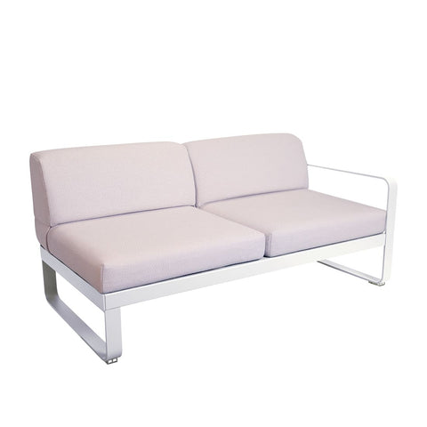 modulo izquierdo BELLEVIE 2plazas cojin PEARL de la marca fermob. comprar online fermob en rincon del mueble. RDM online