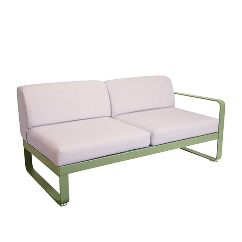 modulo izquierdo BELLEVIE 2plazas cojin PEARL de la marca fermob. comprar online fermob en rincon del mueble. RDM online