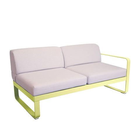 modulo izquierdo BELLEVIE 2plazas cojin PEARL de la marca fermob. comprar online fermob en rincon del mueble. RDM online