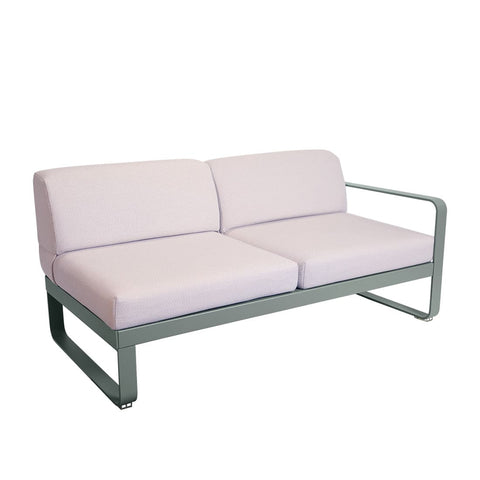 modulo izquierdo BELLEVIE 2plazas cojin PEARL de la marca fermob. comprar online fermob en rincon del mueble. RDM online