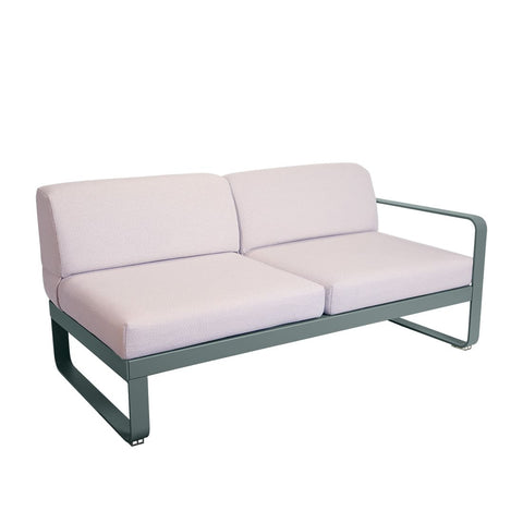 modulo izquierdo BELLEVIE 2plazas cojin PEARL de la marca fermob. comprar online fermob en rincon del mueble. RDM online