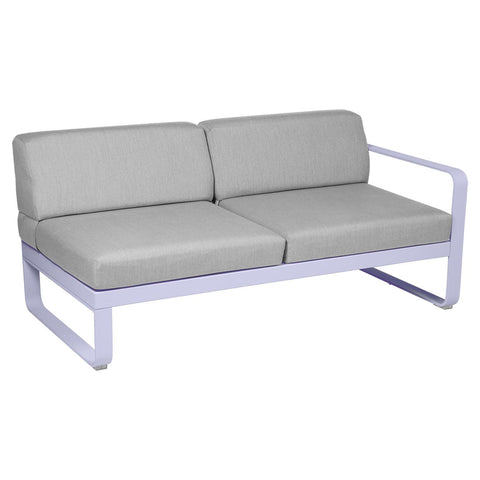Módulo derecho BELLEVIE 2 plazas. Rincón del Mueble RDM Madrid España. Colección Bellevie de la marca FERMOB. Comprar online mobiliario exterior e interior Fermob.