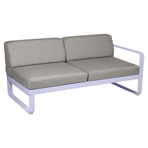 Módulo derecho BELLEVIE 2 plazas. Rincón del Mueble RDM Madrid España. Colección Bellevie de la marca FERMOB. Comprar online mobiliario exterior e interior Fermob.
