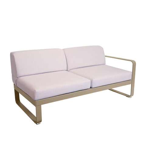 modulo izquierdo BELLEVIE 2plazas cojin PEARL de la marca fermob. comprar online fermob en rincon del mueble. RDM online