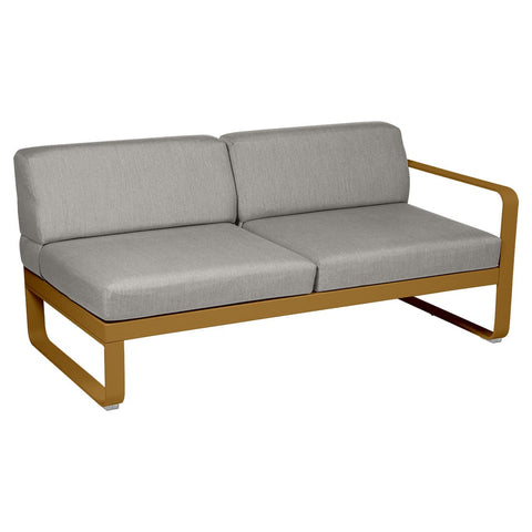 Módulo derecho BELLEVIE 2 plazas. Rincón del Mueble RDM Madrid España. Colección Bellevie de la marca FERMOB. Comprar online mobiliario exterior e interior Fermob.
