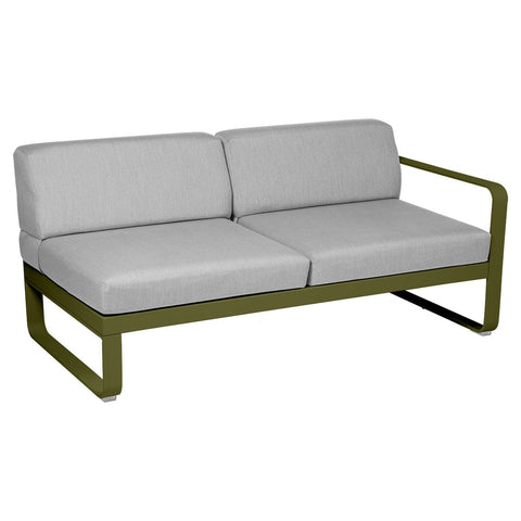 Módulo derecho BELLEVIE 2 plazas. Rincón del Mueble RDM Madrid España. Colección Bellevie de la marca FERMOB. Comprar online mobiliario exterior e interior Fermob.
