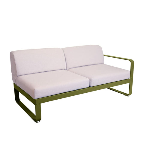 modulo izquierdo BELLEVIE 2plazas cojin PEARL de la marca fermob. comprar online fermob en rincon del mueble. RDM online
