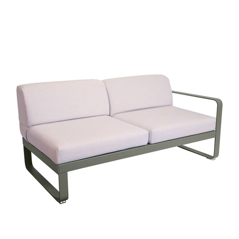 modulo izquierdo BELLEVIE 2plazas cojin PEARL de la marca fermob. comprar online fermob en rincon del mueble. RDM online