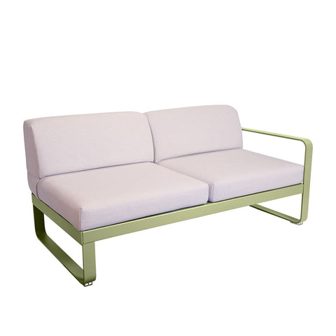 modulo izquierdo BELLEVIE 2plazas cojin PEARL de la marca fermob. comprar online fermob en rincon del mueble. RDM online