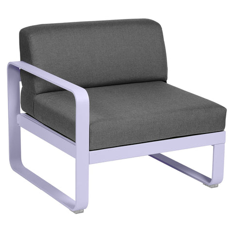 Sofá modular izquierdo BELLEVIE. Comprar Fermob online, coleccion Bellevie. Rincón del Mueble RDM Madrid España. Combinación para sofá. Modulación, personalización. Mobiliario de exterior e interior. Sofá lounge.