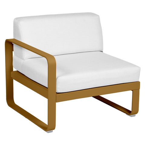 Sofá modular izquierdo BELLEVIE. Comprar Fermob online, coleccion Bellevie. Rincón del Mueble RDM Madrid España. Combinación para sofá. Modulación, personalización. Mobiliario de exterior e interior. Sofá lounge.