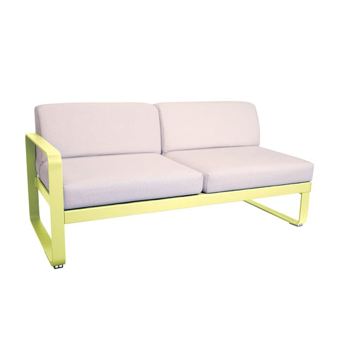 modulo derecho BELLEVIE 2plazas cojin PEARL de la marca fermob. comprar online fermob rincon del mueble. RDM Online