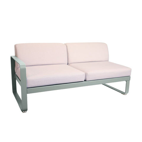 modulo derecho BELLEVIE 2plazas cojin PEARL de la marca fermob. comprar online fermob rincon del mueble. RDM Online