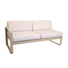 modulo derecho BELLEVIE 2plazas cojin PEARL de la marca fermob. comprar online fermob rincon del mueble. RDM Online