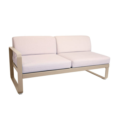 modulo derecho BELLEVIE 2plazas cojin PEARL de la marca fermob. comprar online fermob rincon del mueble. RDM Online