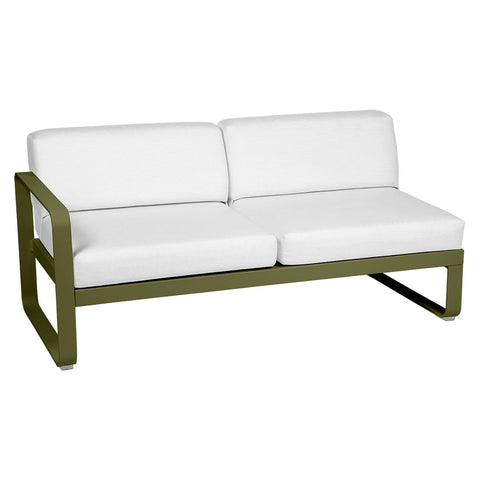 Módulo izquierdo BELLEVIE 2 plazas. Fermob. Compra online mobiliario exterior e interior, Rincón del Mueble RDM Madrid España. Colección modular para sofá