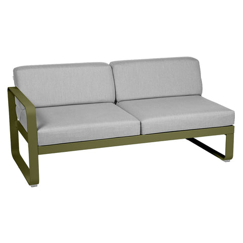 Módulo izquierdo BELLEVIE 2 plazas. Fermob. Compra online mobiliario exterior e interior, Rincón del Mueble RDM Madrid España. Colección modular para sofá