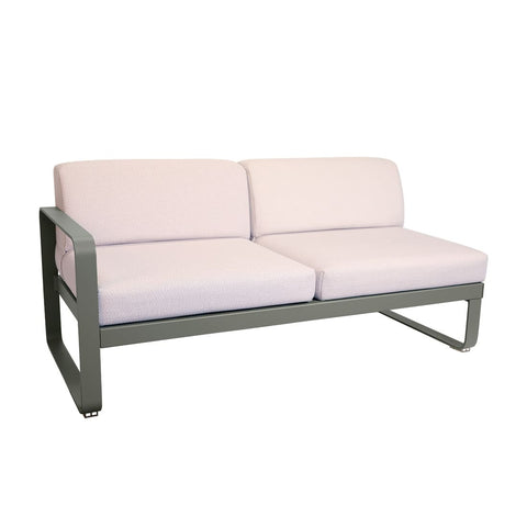 modulo derecho BELLEVIE 2plazas cojin PEARL de la marca fermob. comprar online fermob rincon del mueble. RDM Online