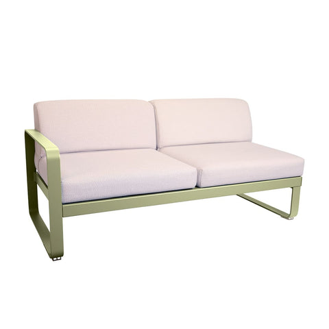 modulo derecho BELLEVIE 2plazas cojin PEARL de la marca fermob. comprar online fermob rincon del mueble. RDM Online