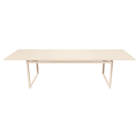 Mesa con dos módulos extensibles BIARRITZ de 200/300x100cm