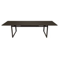 Mesa con dos módulos extensibles BIARRITZ de 200/300x100cm