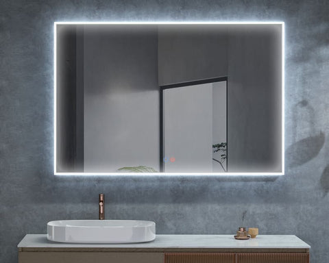 Espejo BOSTON con marco iluminado y función antivaho LEVIMEX RDM Madrid Rincón del Mueble