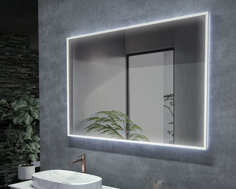 Espejo BOSTON con marco iluminado y función antivaho LEVIMEX RDM Madrid Rincón del Mueble
