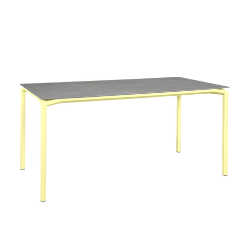 Mesa calvi mineral 160x80cm de la marca fermob. comprar online en rincon del mueble