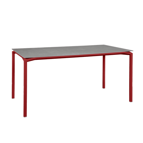 Mesa calvi mineral 160x80cm de la marca fermob. comprar online en rincon del mueble