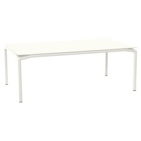 Mesa baja CALVI 100X60cm de la marca francesa Fermob. comprar online en rincon del mueble