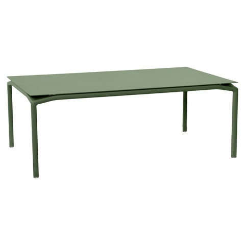 Mesa baja CALVI 100X60cm de la marca francesa Fermob. comprar online en rincon del mueble