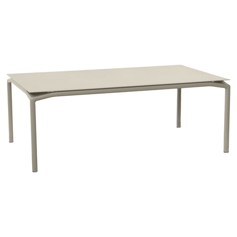 Mesa baja CALVI 100X60cm de la marca francesa Fermob. comprar online en rincon del mueble