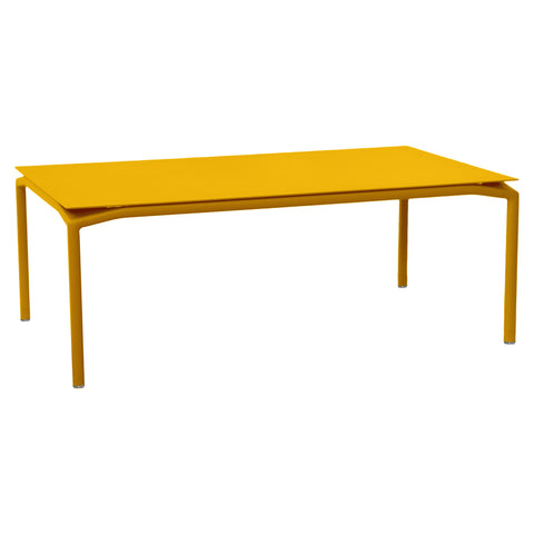 Mesa baja CALVI 100X60cm de la marca francesa Fermob. comprar online en rincon del mueble
