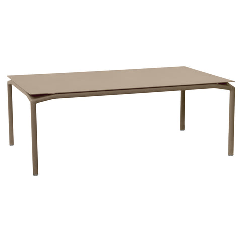 Mesa baja CALVI 100X60cm de la marca francesa Fermob. comprar online en rincon del mueble