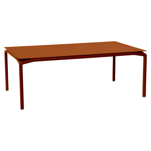 Mesa baja CALVI 100X60cm de la marca francesa Fermob. comprar online en rincon del mueble