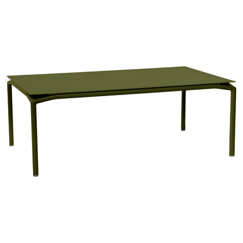 Mesa baja CALVI 100X60cm de la marca francesa Fermob. comprar online en rincon del mueble