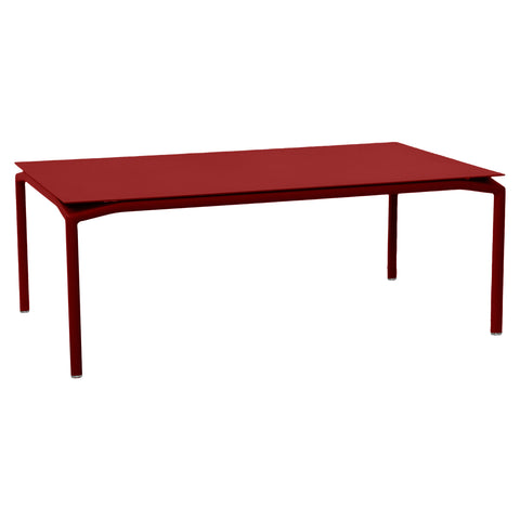 Mesa baja CALVI 100X60cm de la marca francesa Fermob. comprar online en rincon del mueble