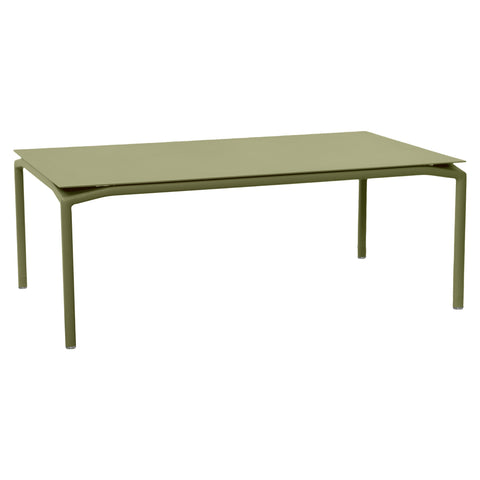 Mesa baja CALVI 100X60cm de la marca francesa Fermob. comprar online en rincon del mueble