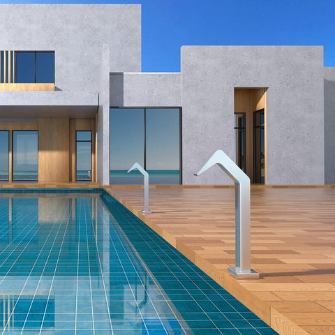 Rociador cascada de piscina NIAGARA 6cm acero POOLIMEX RINCÓN DEL MUEBLE MADRID