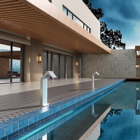 Rociador cascada de piscina NIAGARA 15cm acero POOLIMEX RINCÓN DEL MUEBLE MADRID