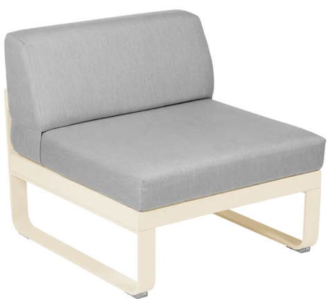 Módulo central BELLEVIE 1 plaza. Rincón del Mueble RDM Madrid España. Colección Bellevie de la marca FERMOB. Comprar online mobiliario exterior e interior Fermob.